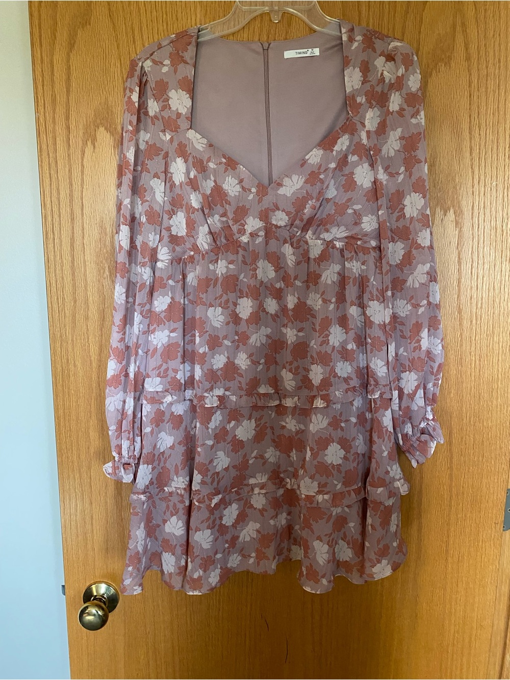 Timing Soft Mauve Blouse